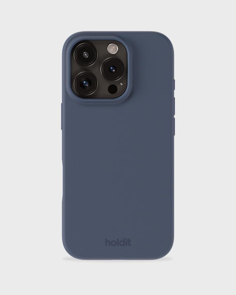 holdit holdit iPhone 16 Pro Mobilskal Silikon Pacific Blue