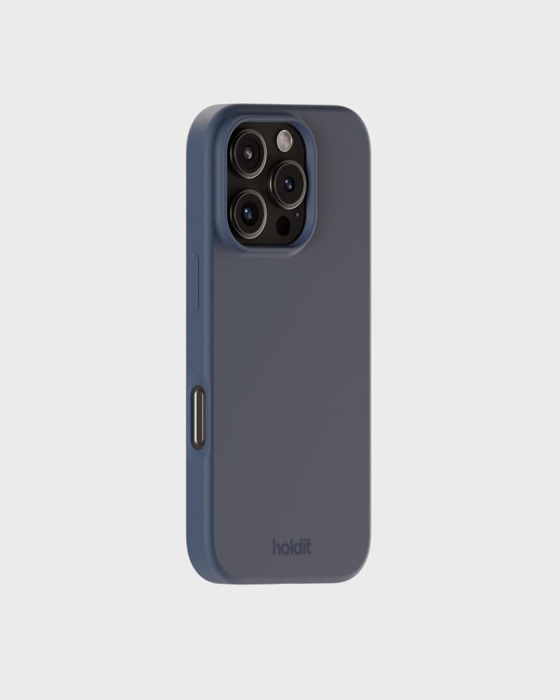 holdit holdit iPhone 16 Pro Mobilskal Silikon Pacific Blue