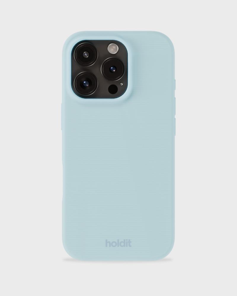 holdit holdit iPhone 16 Pro Mobilskal Silikon Mineral Blue