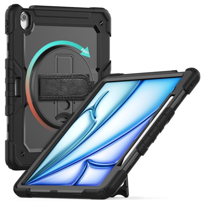 Bild 3,  iPad Air 13 2026-2024 Skal 360 Shockproof Hybrid Kickstand