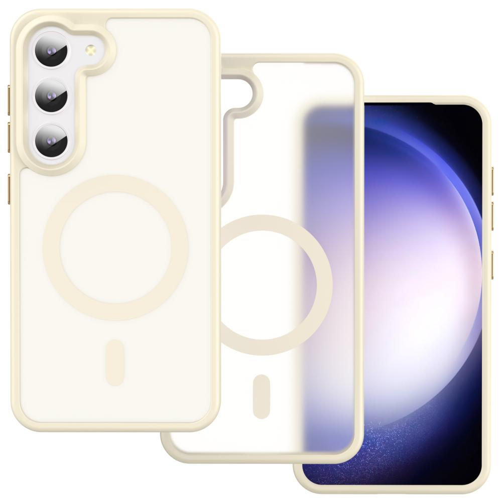 ColorPop ColorPop Samsung Galaxy S23 Plus Skal CH MagSafe Matt Off White