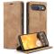 CASEME CASEME Google Pixel 10/10 Pro / 9/9 Pro Fodral Flip Retro Läder