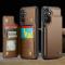 CASEME CASEME Samsung Galaxy A16 Skal RFID Kickstand Plånbok Brun