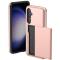  Samsung Galaxy A55 5G Skal Hybrid Med Kortfack Roséguld