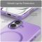  iPhone 16 Skal MagSafe Slim Matt Lila