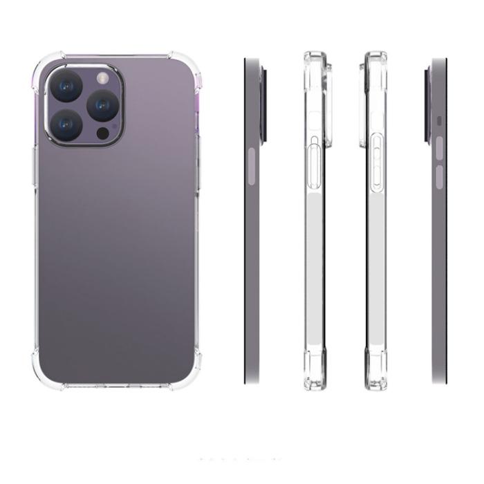 Bild 2,  iPhone 15 Pro Max Skal Shockproof TPU Transparent