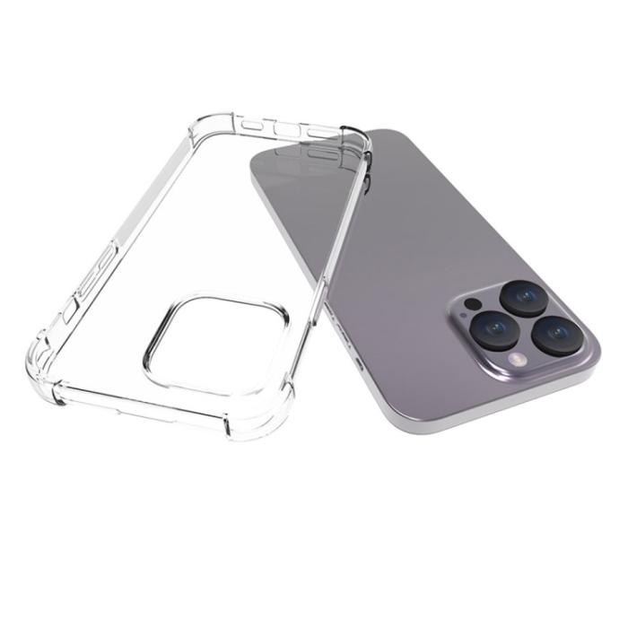 Bild 3,  iPhone 15 Pro Max Skal Shockproof TPU Transparent