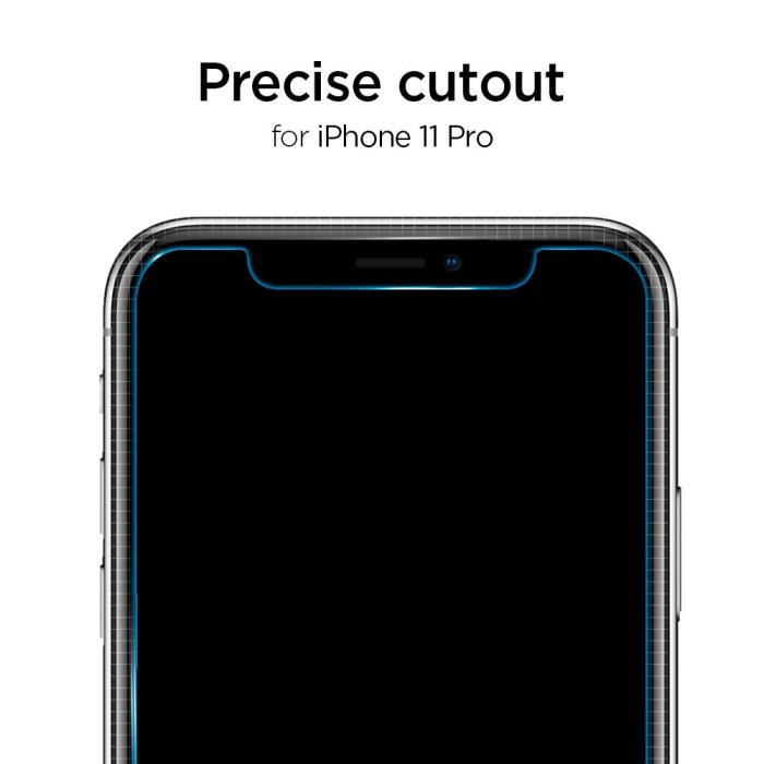 Bild 6, Spigen Spigen iPhone 11/ XR 2-PACK ALM Glas.tR Slim Härdat Glas