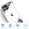  iPhone 12 Pro Max - Skal Med Tryck - Svart Lotus