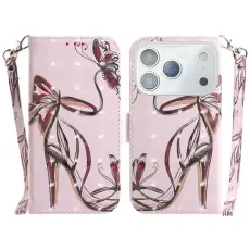 iPhone 18 Pro/17 Pro Fodral Med Tryck Klackar