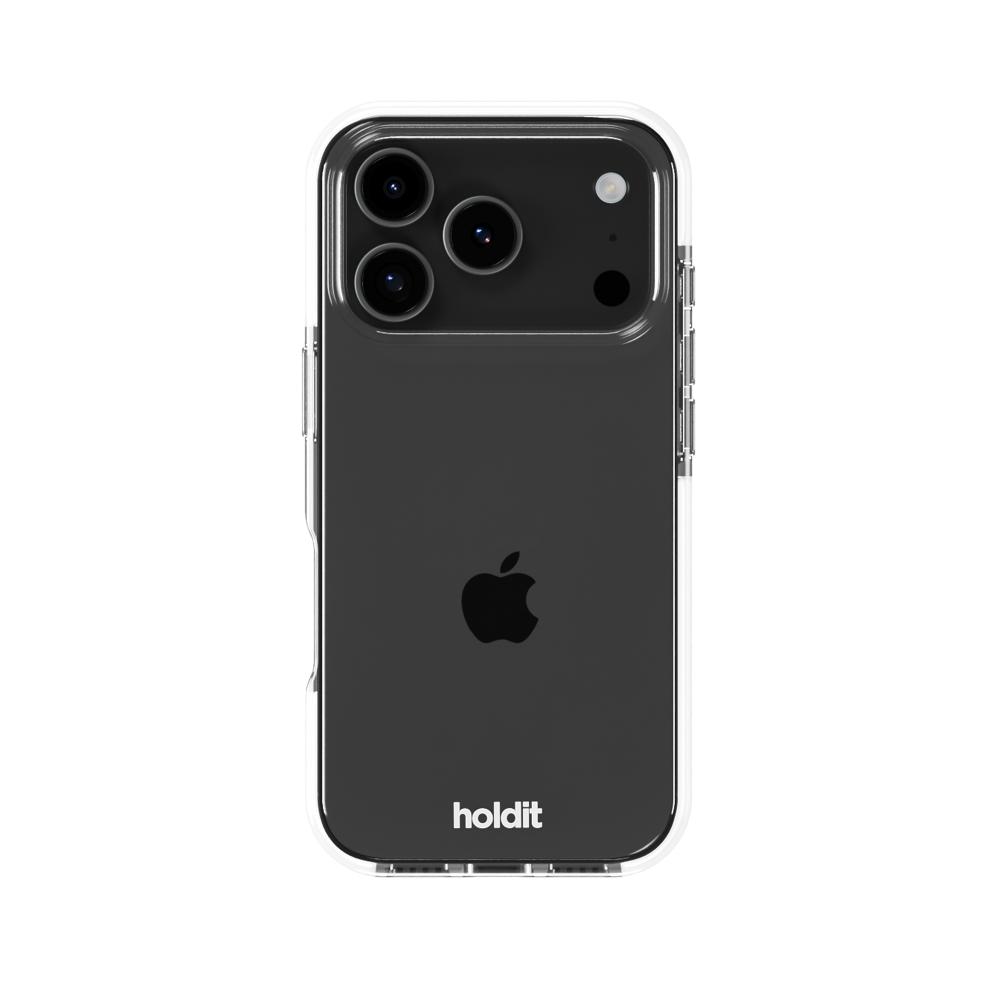 holdit holdit iPhone 17 Pro Max Mobilskal Seethru White