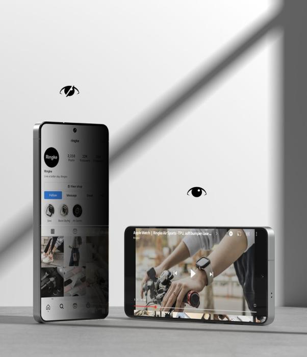 Bild 6, Ringke Ringke Galaxy S26 Ultra 2-PACK Easy Slide Skärmskydd Härdat Glas
