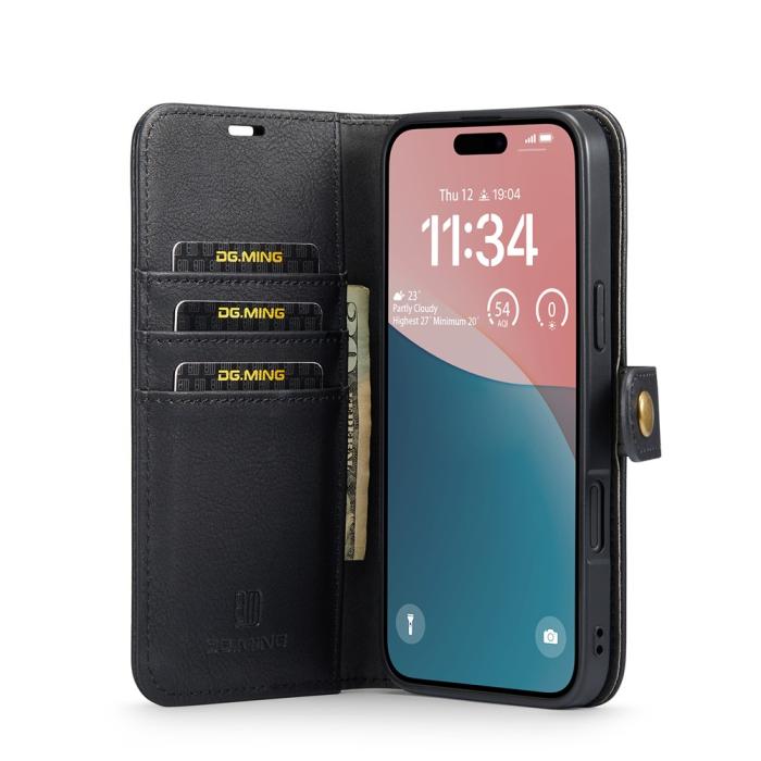 Bild 2, DG.MING DG.MING iPhone 17 2in1 Magnet Fodral / Skal Svart
