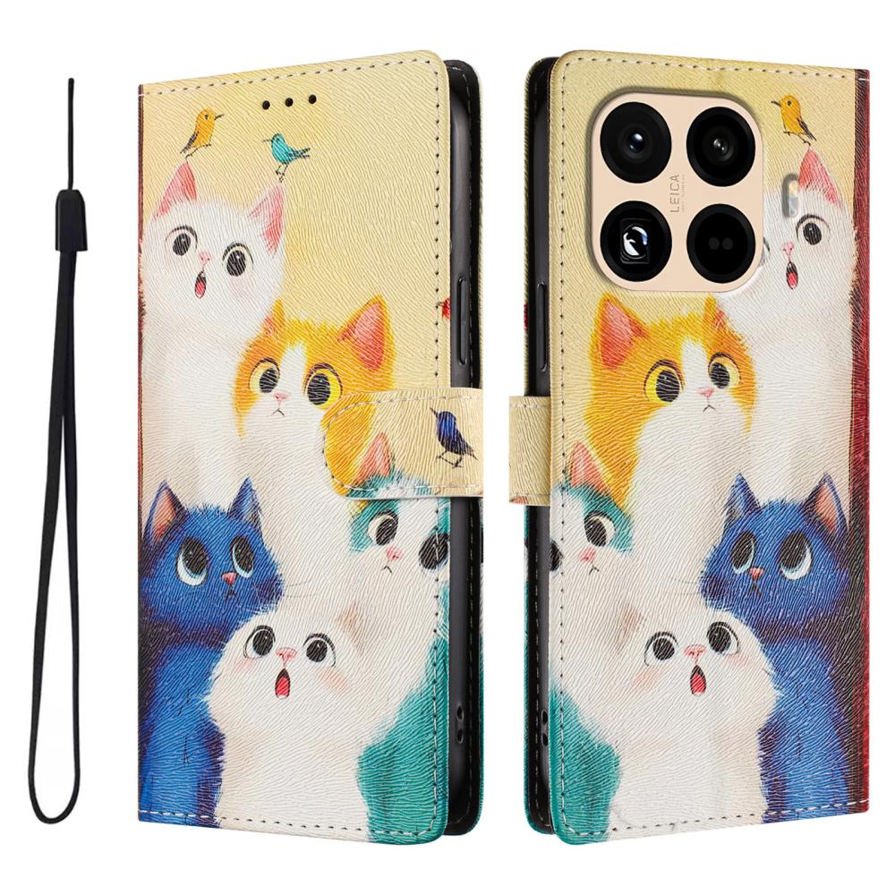  Xiaomi 15T Pro Fodral Med Tryck Katter