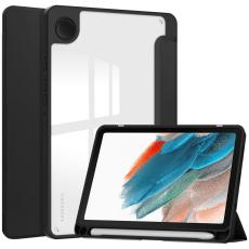  Samsung Galaxy Tab A9 Fodral Hybrid Pennh&aring;llare Svart
