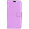  Samsung Galaxy A15 5G Fodral Litchi Läder Lila