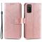  Samsung Galaxy A03s Fodral Mandala Läder Roséguld