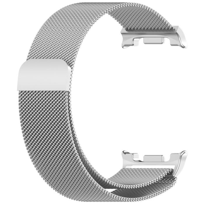 Bild 2,  Galaxy Watch 8 46/44/40 mm Armband Milanese Loop Silver