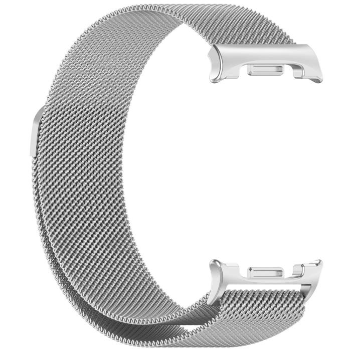Bild 3,  Galaxy Watch 8 46/44/40 mm Armband Milanese Loop Silver