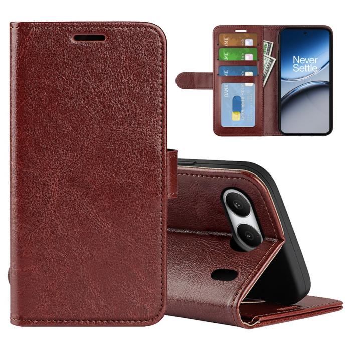 Bild 5,  OnePlus Nord 4 Fodral Crazy Horse Brun