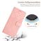  Xiaomi 15 Ultra Fodral Läder Rhombus Rosa
