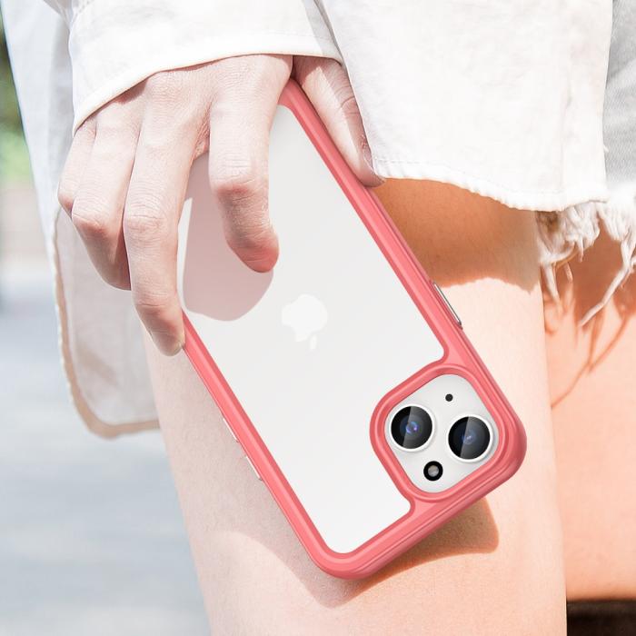 Bild 6,  iPhone 15 Skal Akryl/TPU Röd