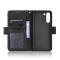  Samsung Galaxy S21 FE Fodral Med Avtagbart Kortfodral Svart