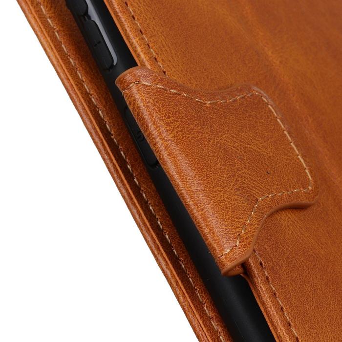 Bild 5,  Xiaomi Redmi Note 12 4G Fodral Crazy Horse Läder Brun