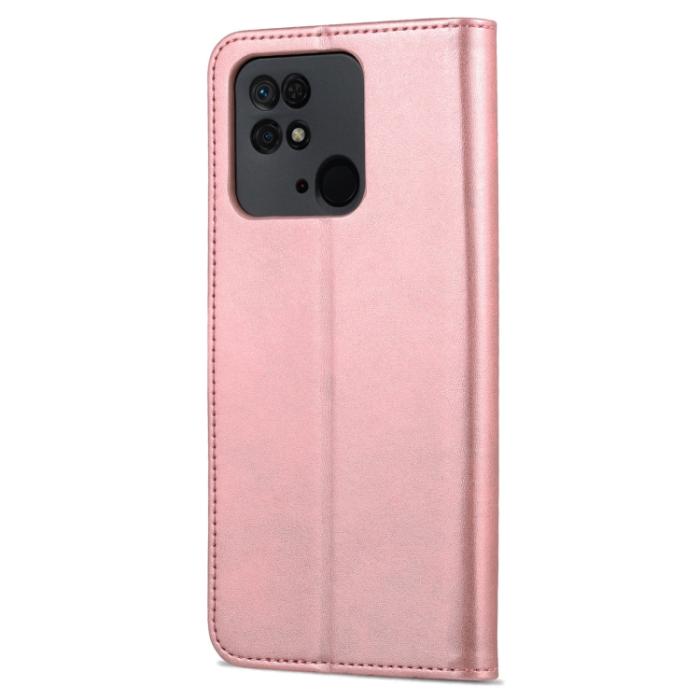 Bild 3, AZNS AZNS Xiaomi Redmi 10C Fodral Läder Roséguld