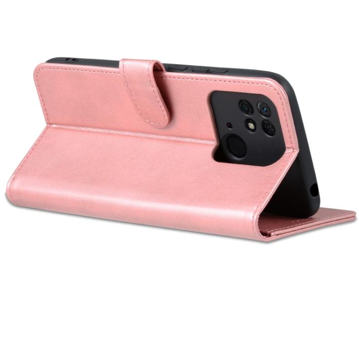 Bild 5, AZNS AZNS Xiaomi Redmi 10C Fodral Läder Roséguld