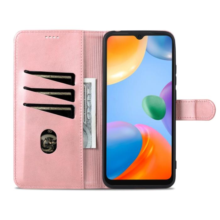 Bild 6, AZNS AZNS Xiaomi Redmi 10C Fodral Läder Roséguld