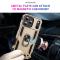  iPhone 17 Pro Skal Shockproof Hybrid Ring Guld
