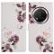  Honor Magic7 Lite Fodral Med Tryck Blommor