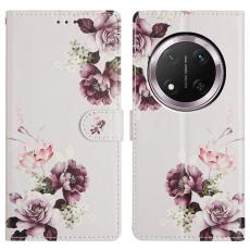  Honor Magic7 Lite Fodral Med Tryck Blommor