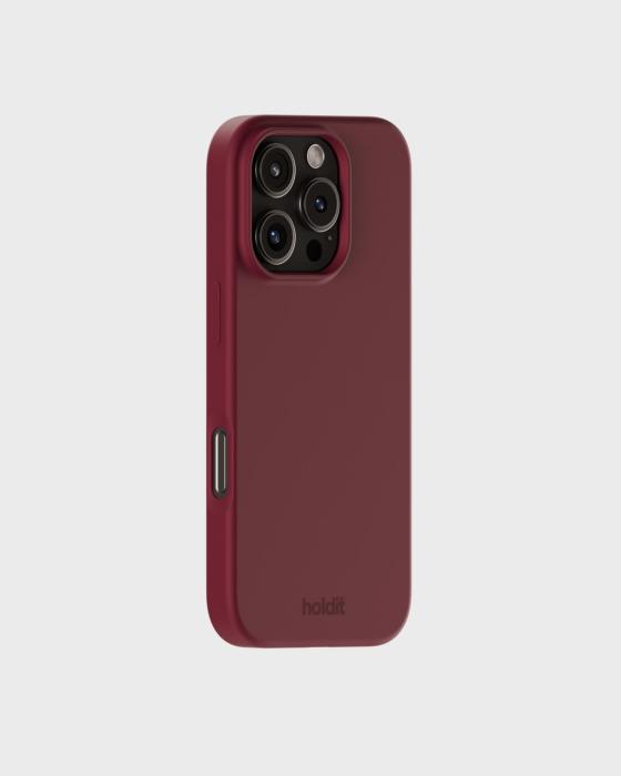 Bild 2, holdit holdit iPhone 16 Pro Mobilskal Silikon Red Velvet