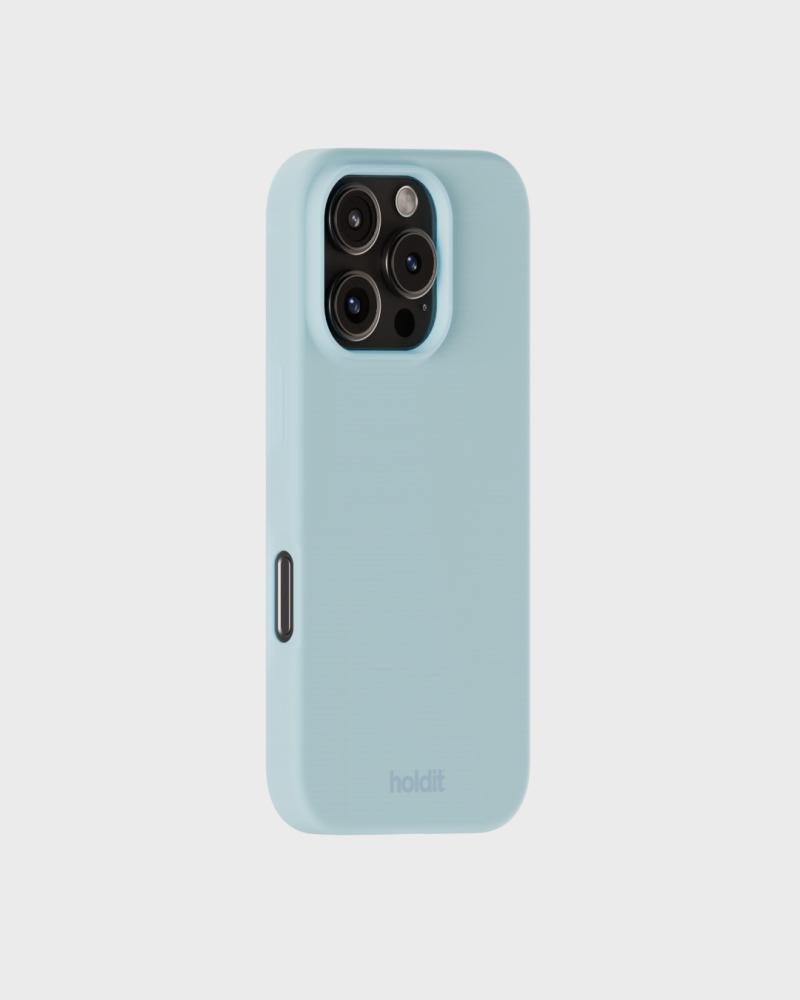 holdit holdit iPhone 16 Pro Mobilskal Silikon Mineral Blue