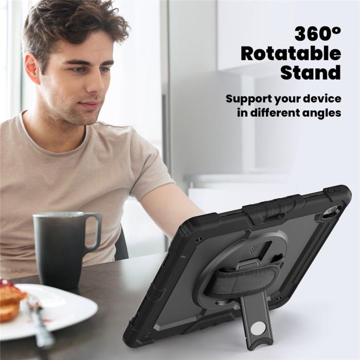 Bild 6,  iPad Air 13 2026-2024 Skal 360 Shockproof Hybrid Kickstand