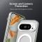  Google Pixel 10 Pro XL Skal MagSafe Hybrid Transparent