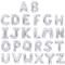  Bokstavsballong B 70 cm Silver