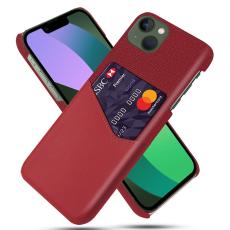  iPhone 15 Plus Skal Med Kortfack R&ouml;d