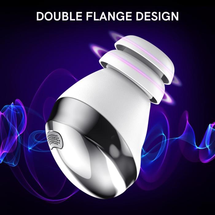Bild 3, AHASTYLE AHASTYLE Galaxy Buds Pro 3 Öronpluggar 3-PACK Vit