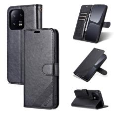 AZNS AZNS Xiaomi 13 Pro 5G Fodral L&auml;der Svart