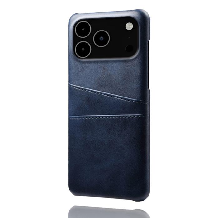 Bild 4,  iPhone 17 Pro Max Skal Med Kortfack Läder Blå