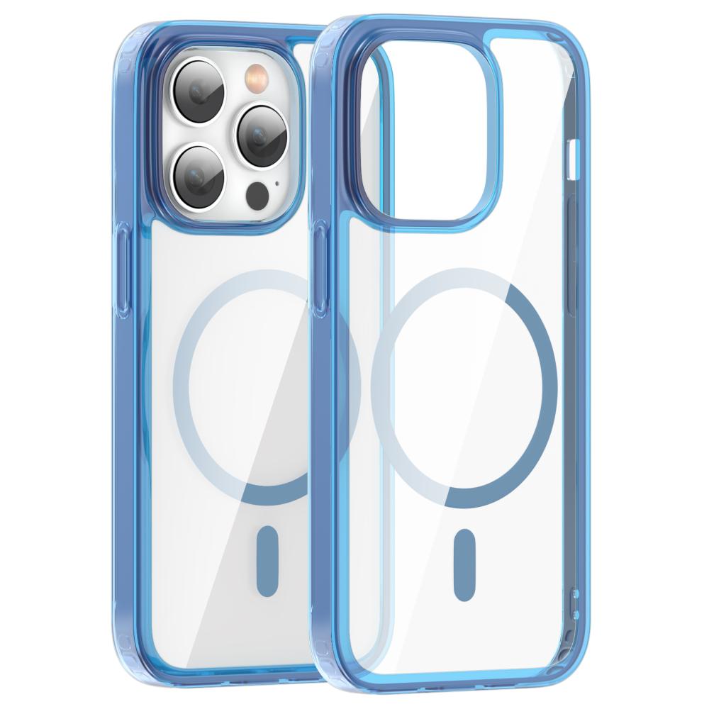 ColorPop ColorPop iPhone 14 Pro Max Skal CH MagSafe Transparent/Mörk Blå
