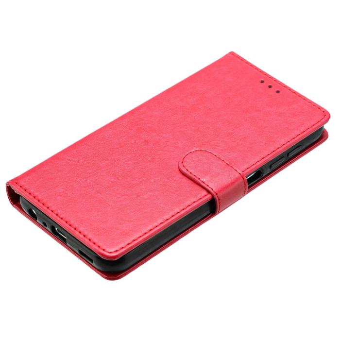 Bild 4,  Xiaomi Redmi Note 14 5G Plånboksfodral Läder Röd/Rosa