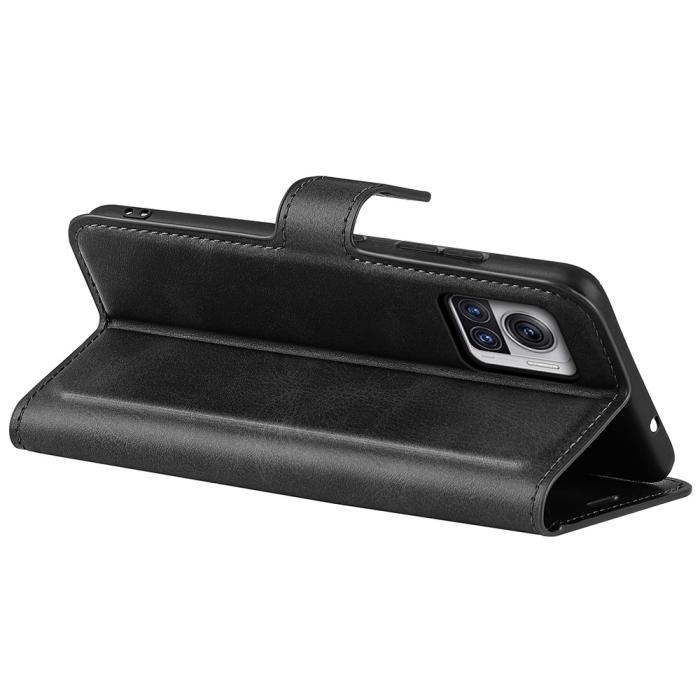 Bild 4,  Motorola Edge 30 Ultra 5G Fodral Läder Svart