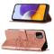  Samsung Galaxy A22 5G - Butterfly Plånboksfodral - Roséguld