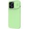 NILLKIN iPhone 13 Pro Max - NILLKIN MagSafe CamShield Silky Liquid Skal - Grön