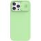 NILLKIN iPhone 13 Pro Max - NILLKIN CamShield Silky Liquid Skal - Grön