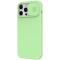 NILLKIN iPhone 13 Pro Max - NILLKIN CamShield Silky Liquid Skal - Grön